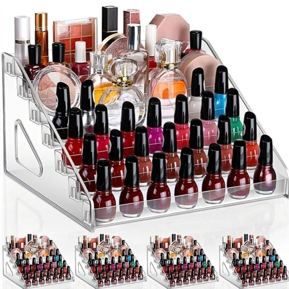 🔹️7-Tier Clear Acrylic Easy Assemble Organizer Stand - Picture 4 of 6